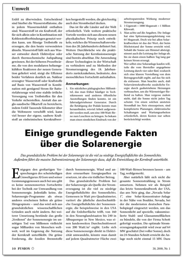 FUSION-Ausgabe 01/2009 - INHALT 2