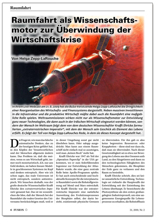 FUSION-Ausgabe 02/2009 - INHALT 1