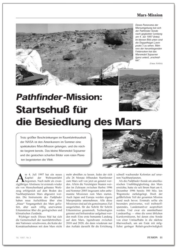 FUSION-Ausgabe 03/1997 - INHALT 1