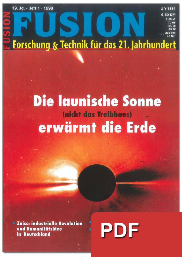 FUSION-Ausgabe 01/1998 - COVER