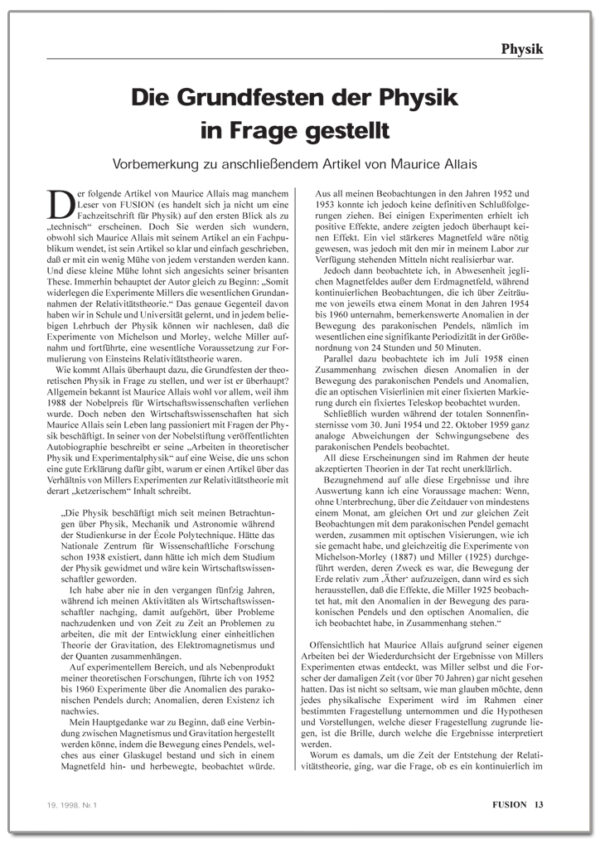 FUSION-Ausgabe 01/1998 - INHALT 2