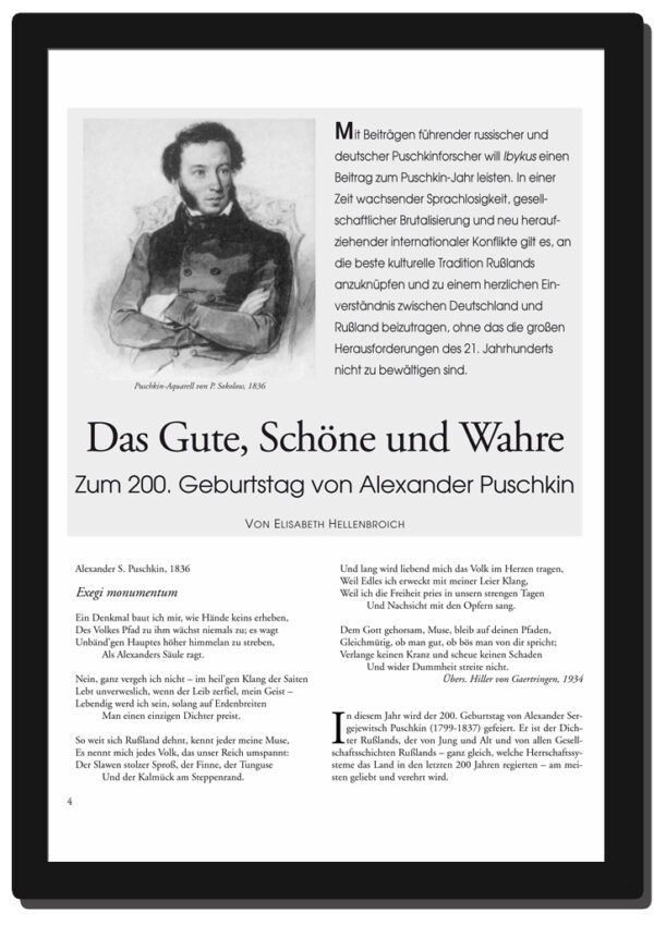 E-Book (PDF): Zum 200. Geburtstag von Alexander Puschkin – Bild 3