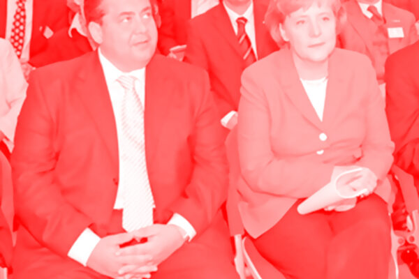 Siegmar Gabriel und Angela Merkel